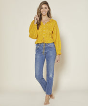 Load image into Gallery viewer, Yellow Mellow Blouse