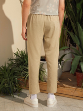 Load image into Gallery viewer, Men Drawstring Textured Pants