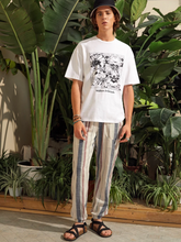 Load image into Gallery viewer, Mens Drawstring Boho Beach Pants