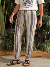 Load image into Gallery viewer, Mens Drawstring Boho Beach Pants
