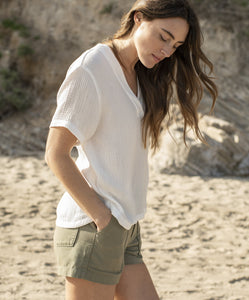 Costa V Neck Top