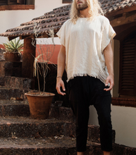 Load image into Gallery viewer, Men&#39;s Raw Khadi Vegan Organic Tee Shirt
