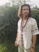 Load image into Gallery viewer, Tahitian Tribal Button Up
