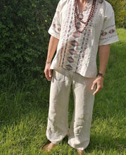 Load image into Gallery viewer, Tahitian Tribal Button Up
